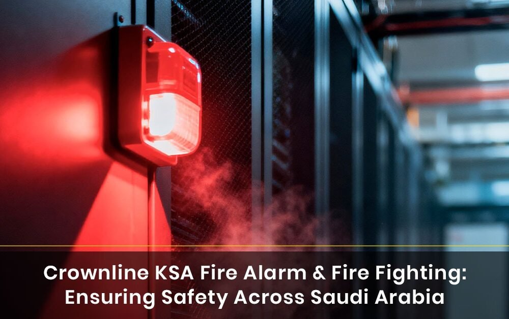 Crownline KSA fire alarm & fire fighting