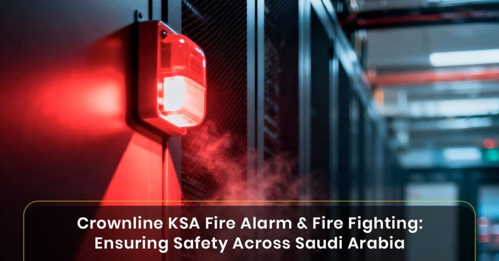 Crownline KSA fire alarm & fire fighting